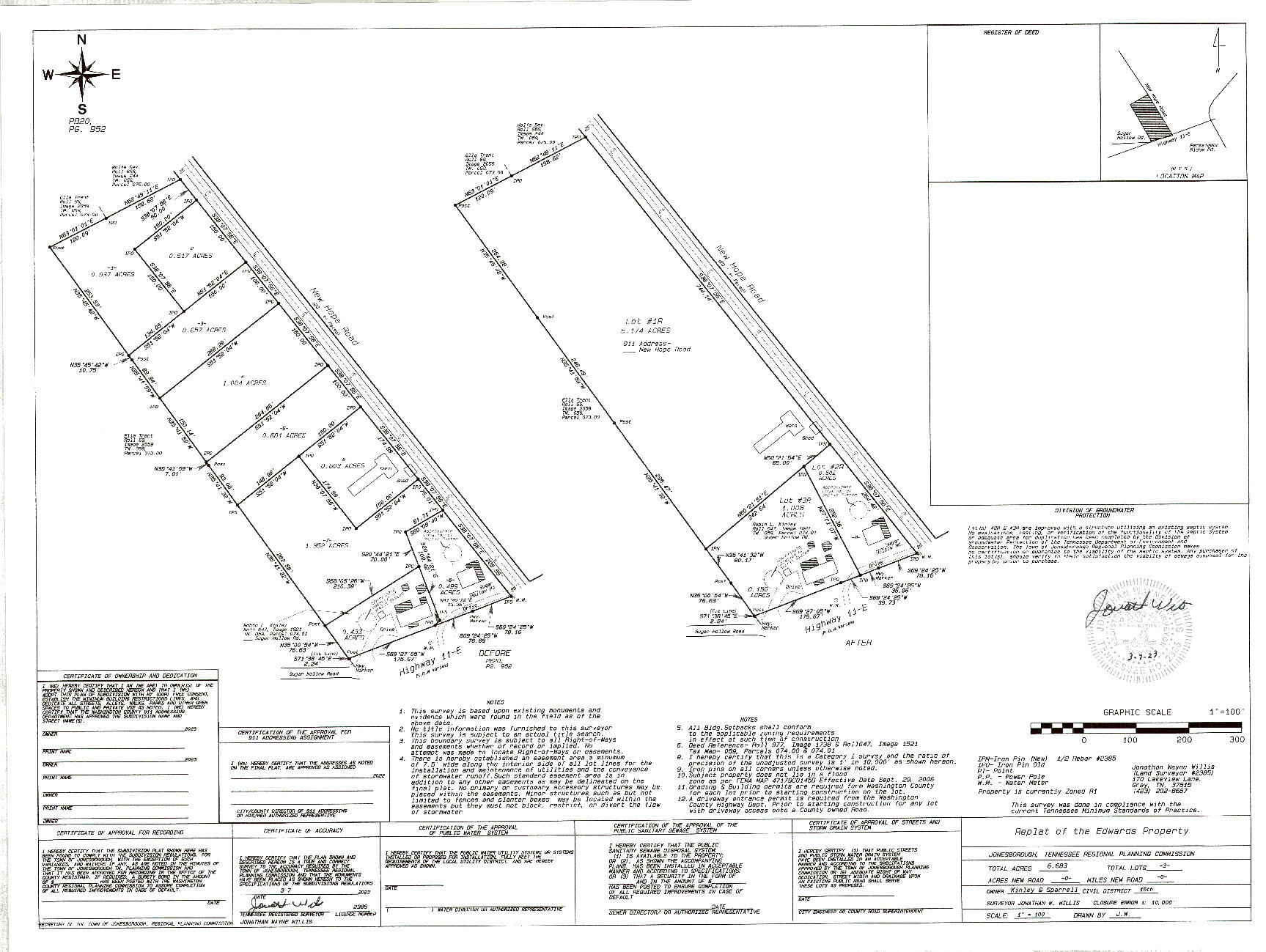 Tbd New Hope Road Jonesborough, TN 37659 - Photo 3 of 21 Updated Survey