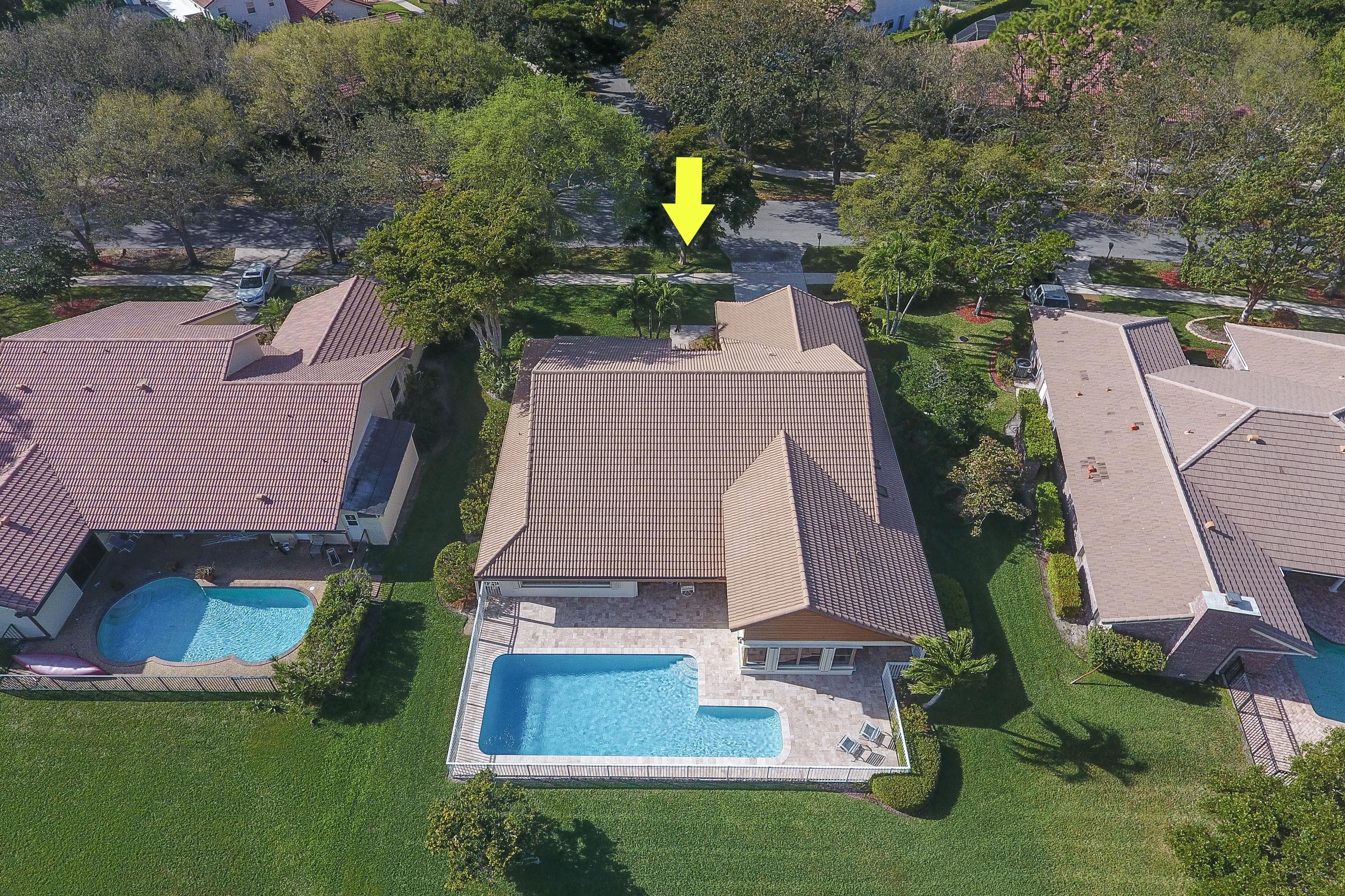 4006 Northwest 24th Terrace Boca Raton, FL 33431 - Photo 49 of 62 4006 NW 24th Terr Aerial_11_marked