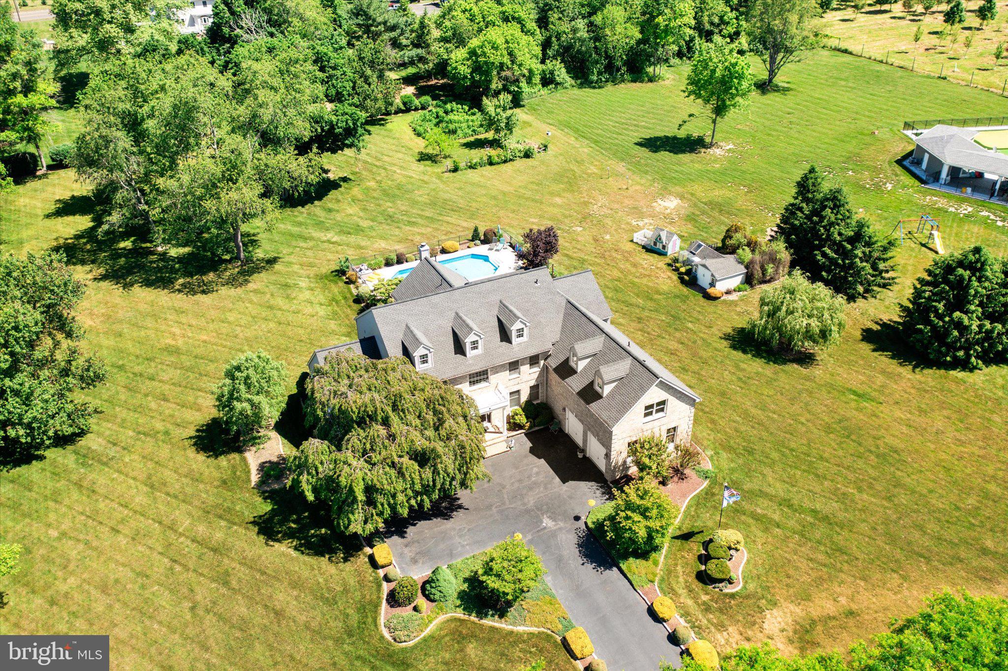8 Carney Way Hamilton, NJ 08620 - Photo 63 of 66 Sprawling estate with lush greenery.