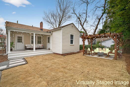 136 Maple Street Charleston, SC 29403 - Photo 26 of 40 rear pergola