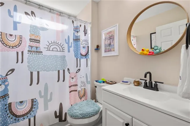 a bedroom with furniture and a couch