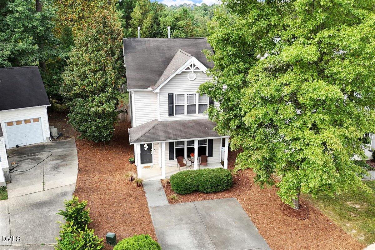 1039 Dual Parks Road Apex, NC 27502 - Photo 38 of 46 front view of a house with a yard