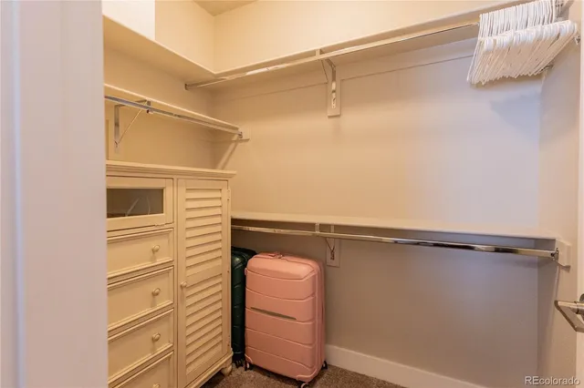 a close view of closet and tap