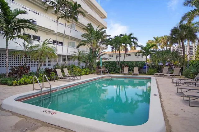 a view of outdoor space with swimming pool