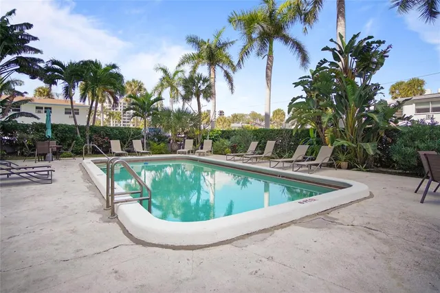 a view of a tall building