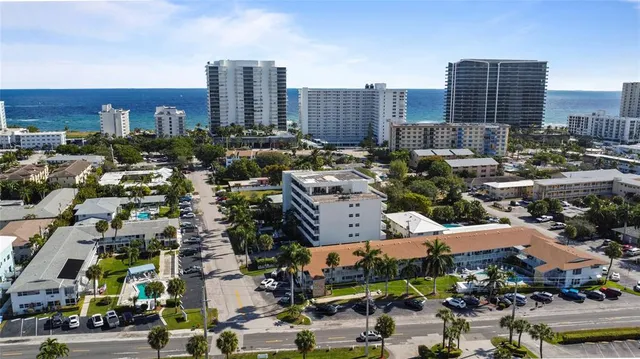 a view of a balcony with city view