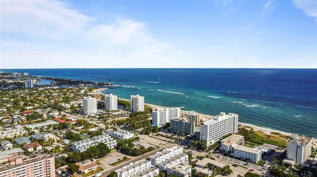 an aerial view of city