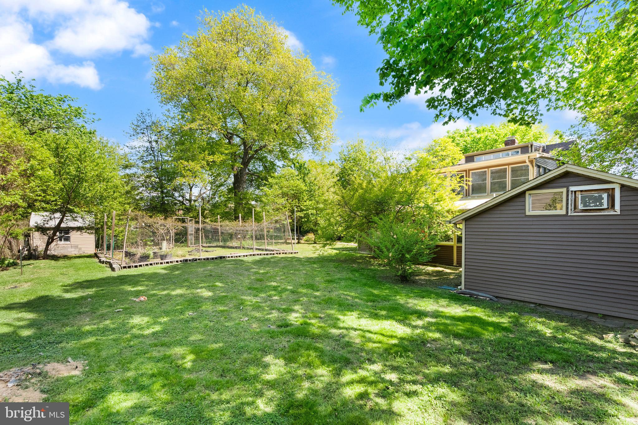 1616 Chain Bridge Road McLean, VA 22101 - Photo 6 of 28 a view of backyard with a garden and trees