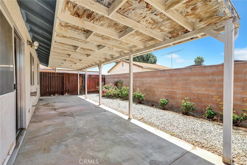 769 Don Drive Hemet, CA 92543 - Photo 27 of 27 a view of a house with a wooden deck