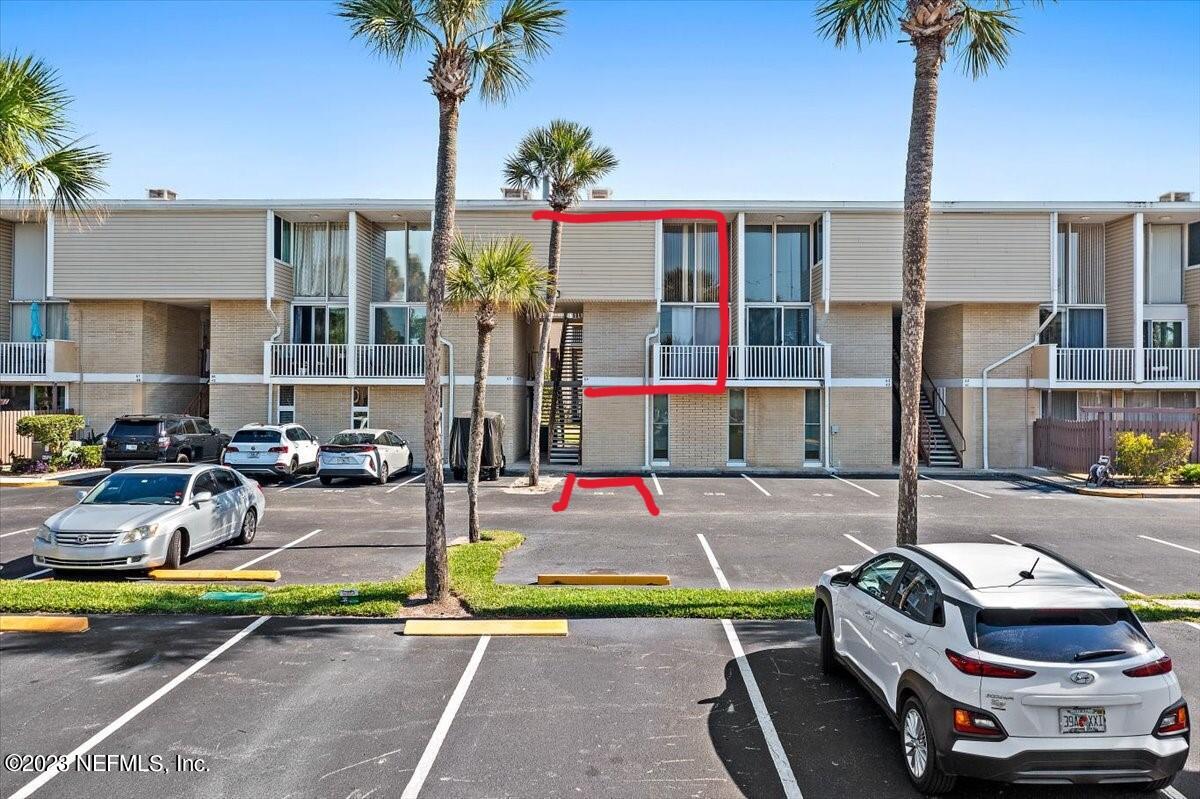901 Ocean Boulevard, Unit 64 Atlantic Beach, FL 32233 - Photo 2 of 26 a front view of a house with outdoor space