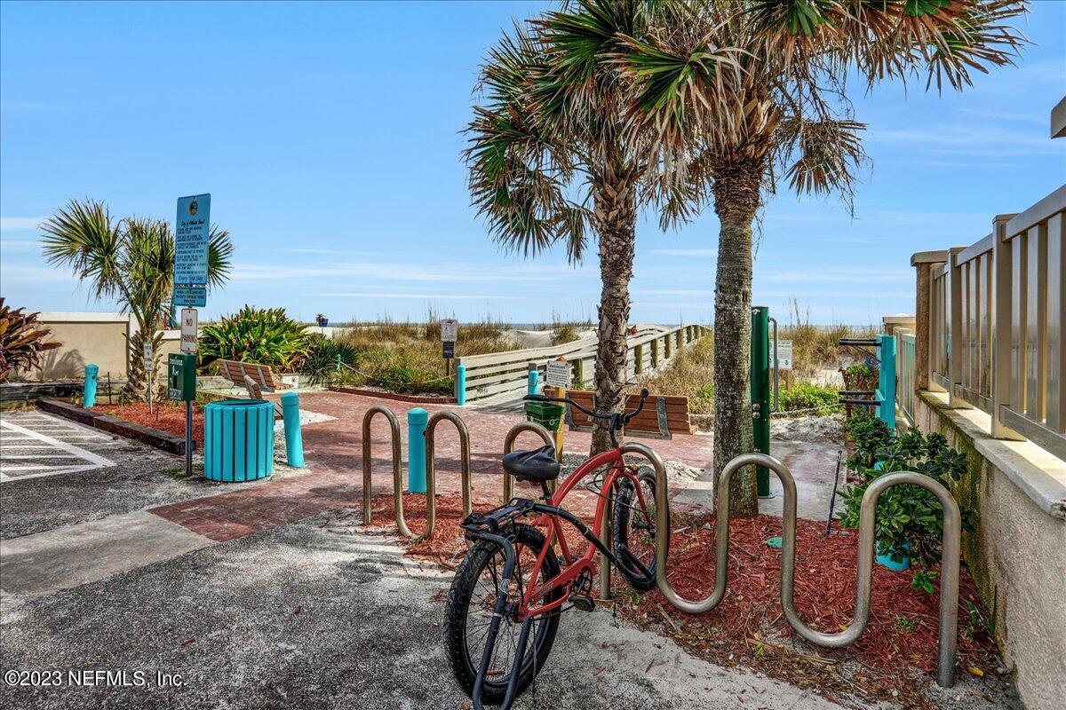 901 Ocean Boulevard, Unit 64 Atlantic Beach, FL 32233 - Photo 23 of 26 an ocean view with beach and outdoor space