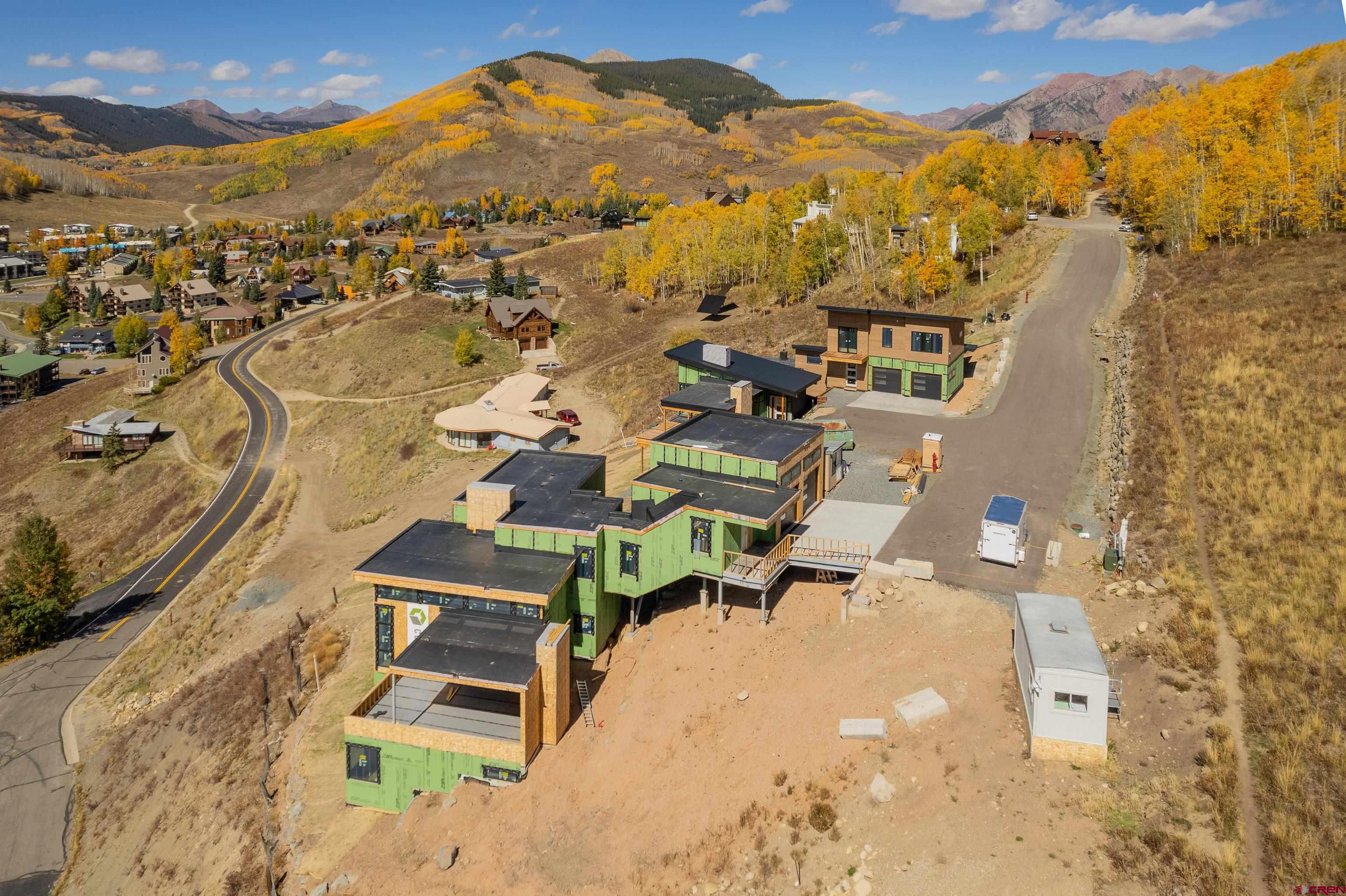 63 Cinnamon Mountain Road Crested Butte, CO 81225 - Photo 4 of 45 an aerial view of residential houses with outdoor space