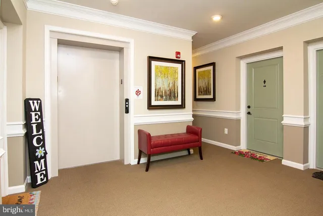 a room with furniture and window