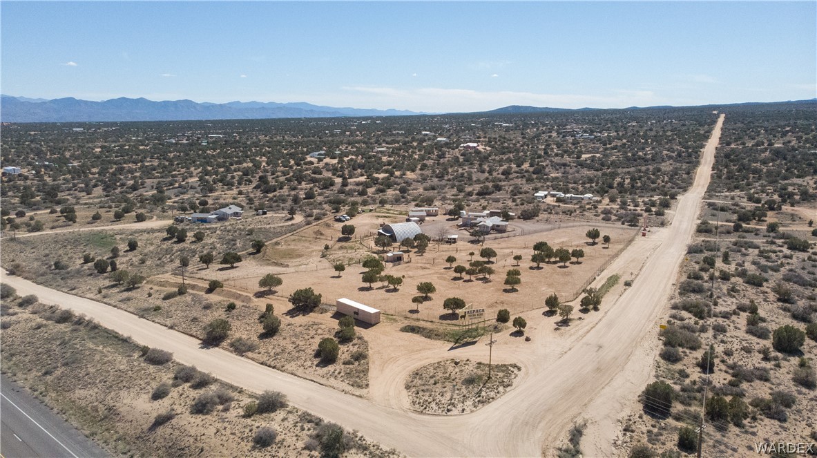 1108 South McCarrel Road Kingman, AZ 86401 - Photo 14 of 65 Overview of rural landscape featuring a mountainous background