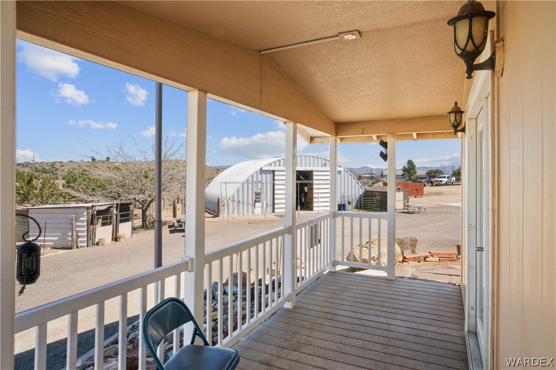 1108 South McCarrel Road Kingman, AZ 86401 - Photo 22 of 65 a view of a balcony with city view