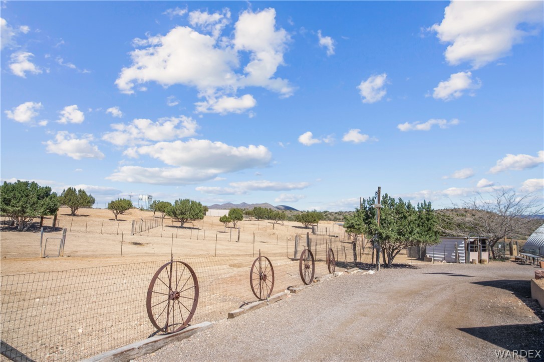 1108 South McCarrel Road Kingman, AZ 86401 - Photo 52 of 65 View of yard featuring a view of countryside