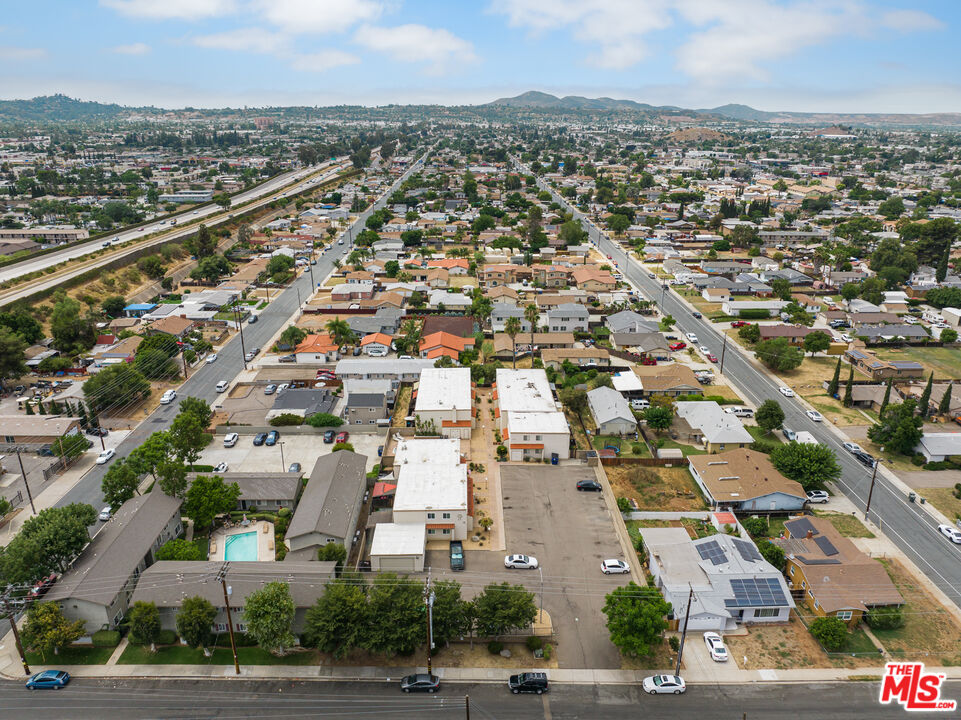 748 North 3rd Street El Cajon, CA 92021 - Photo 8 of 9 an aerial view of a city