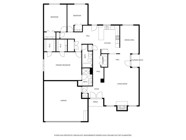 a view of a front of house with a yard