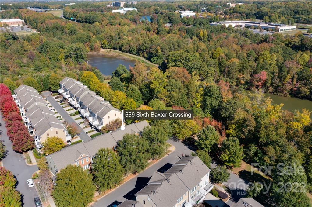 669 6th Baxter Crossing Fort Mill, SC 29708 - Photo 33 of 39 an aerial view of a city with lots of residential buildings