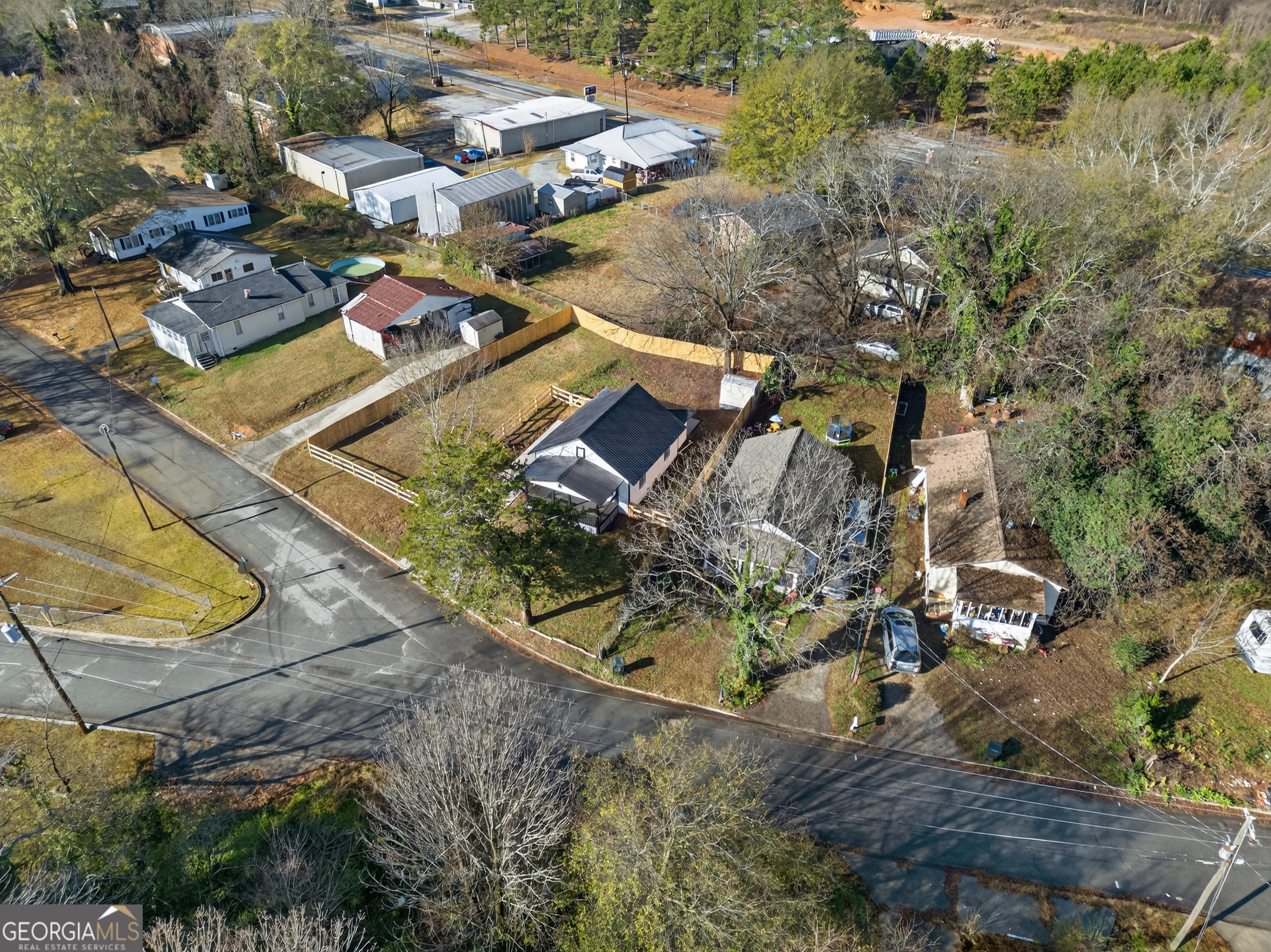 10 Busha Street Toccoa, GA 30577 - Photo 32 of 33 an aerial view of residential house with outdoor space