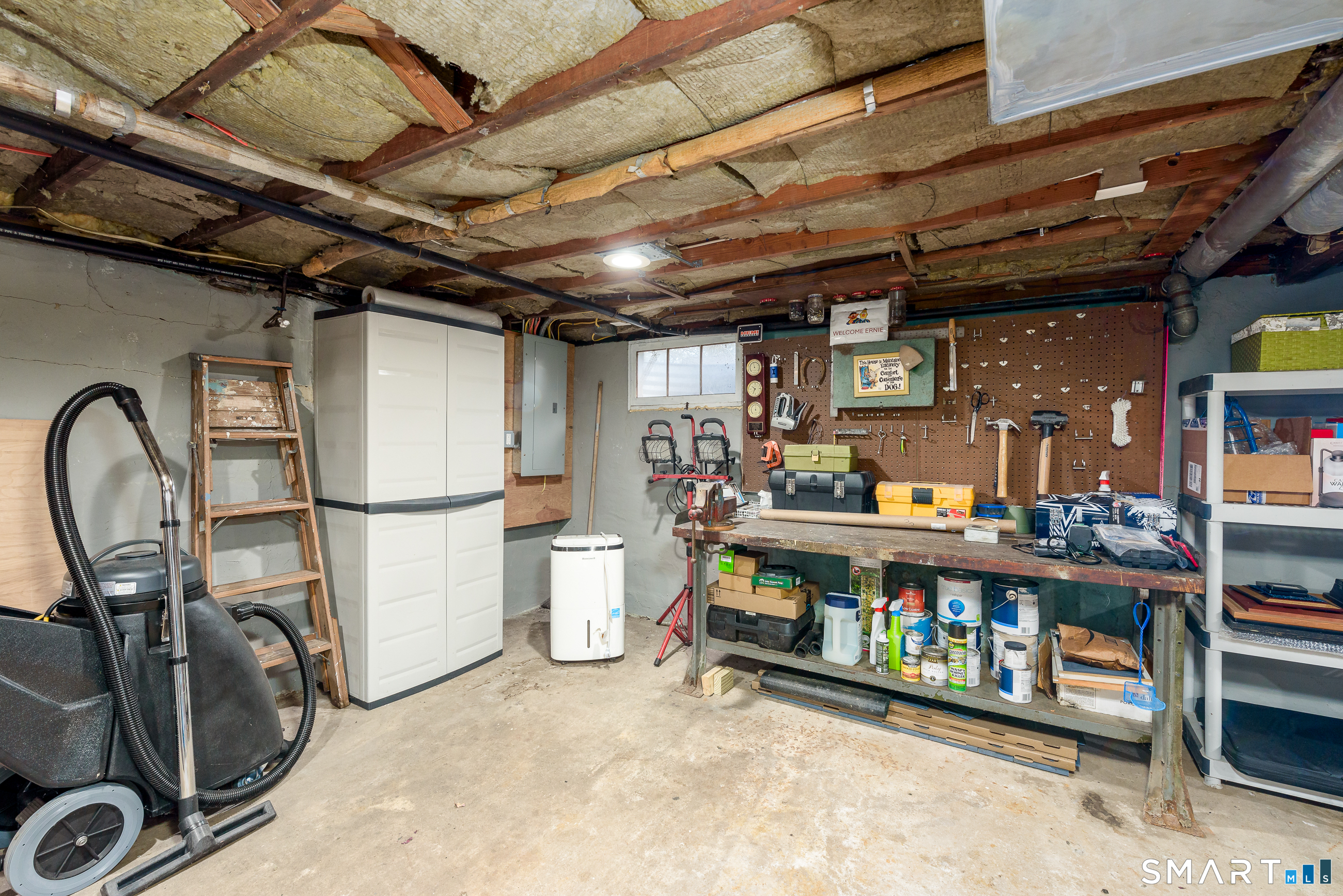 214 Thayer Road Haddam, CT 06441 - Photo 39 of 39 a view of a storage room with washer and dryer