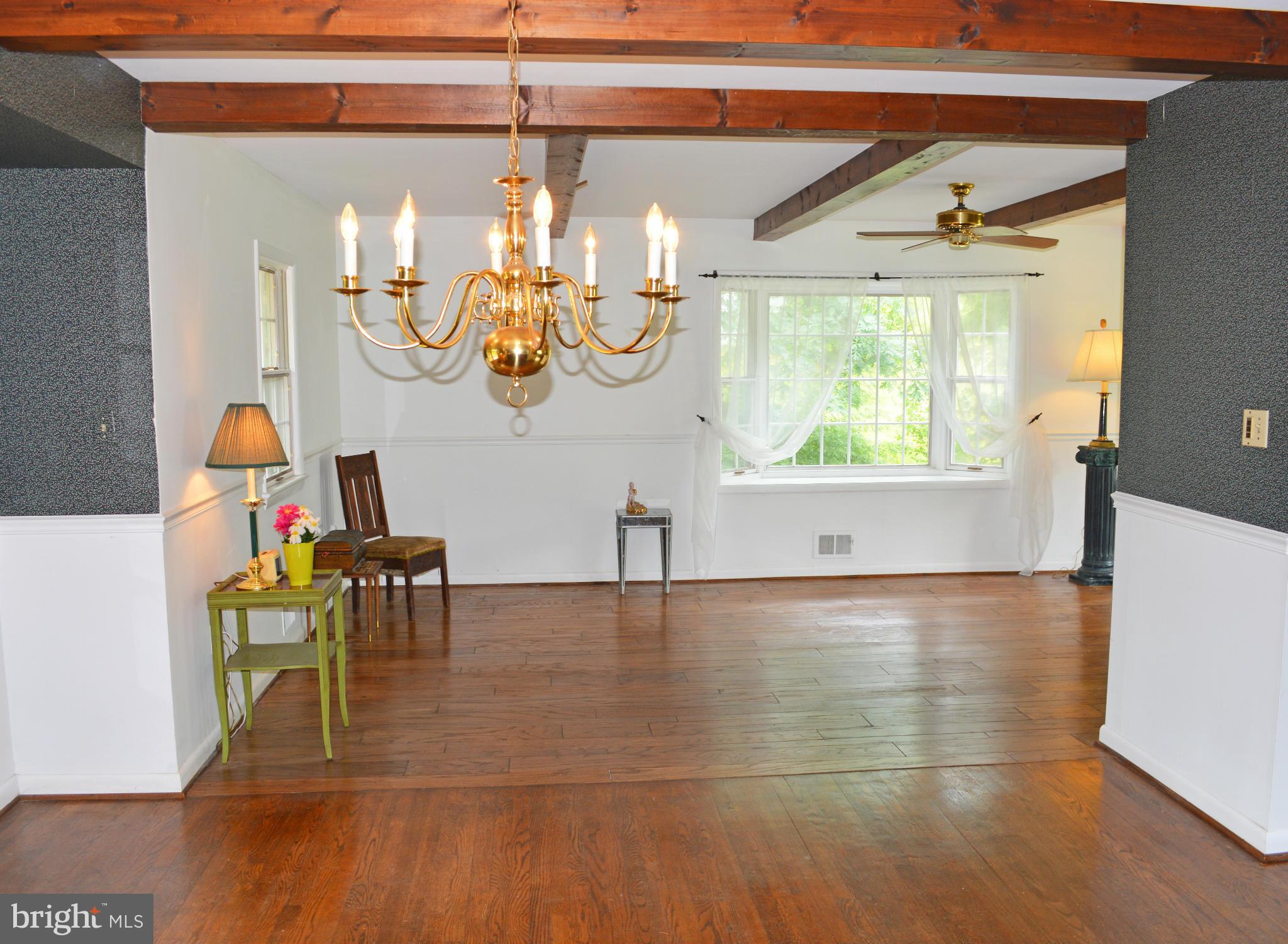 16005 Kenny Road Laurel, MD 20707 - Photo 9 of 23 Dining Room-Family Room From Kitchen