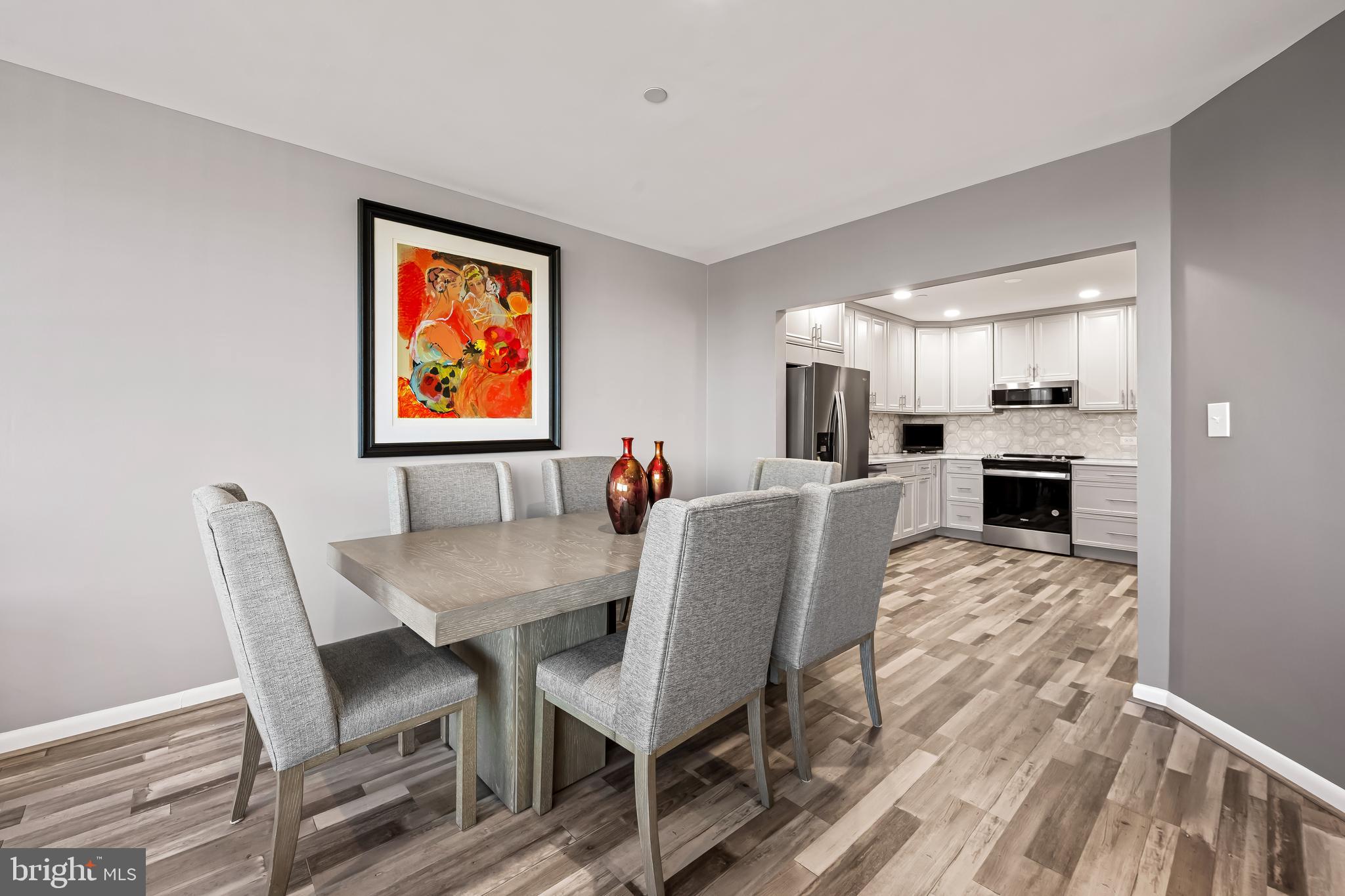 4001 Old Court Road, Unit 509 Baltimore, MD 21208 - Photo 12 of 26 Dining into Kitchen