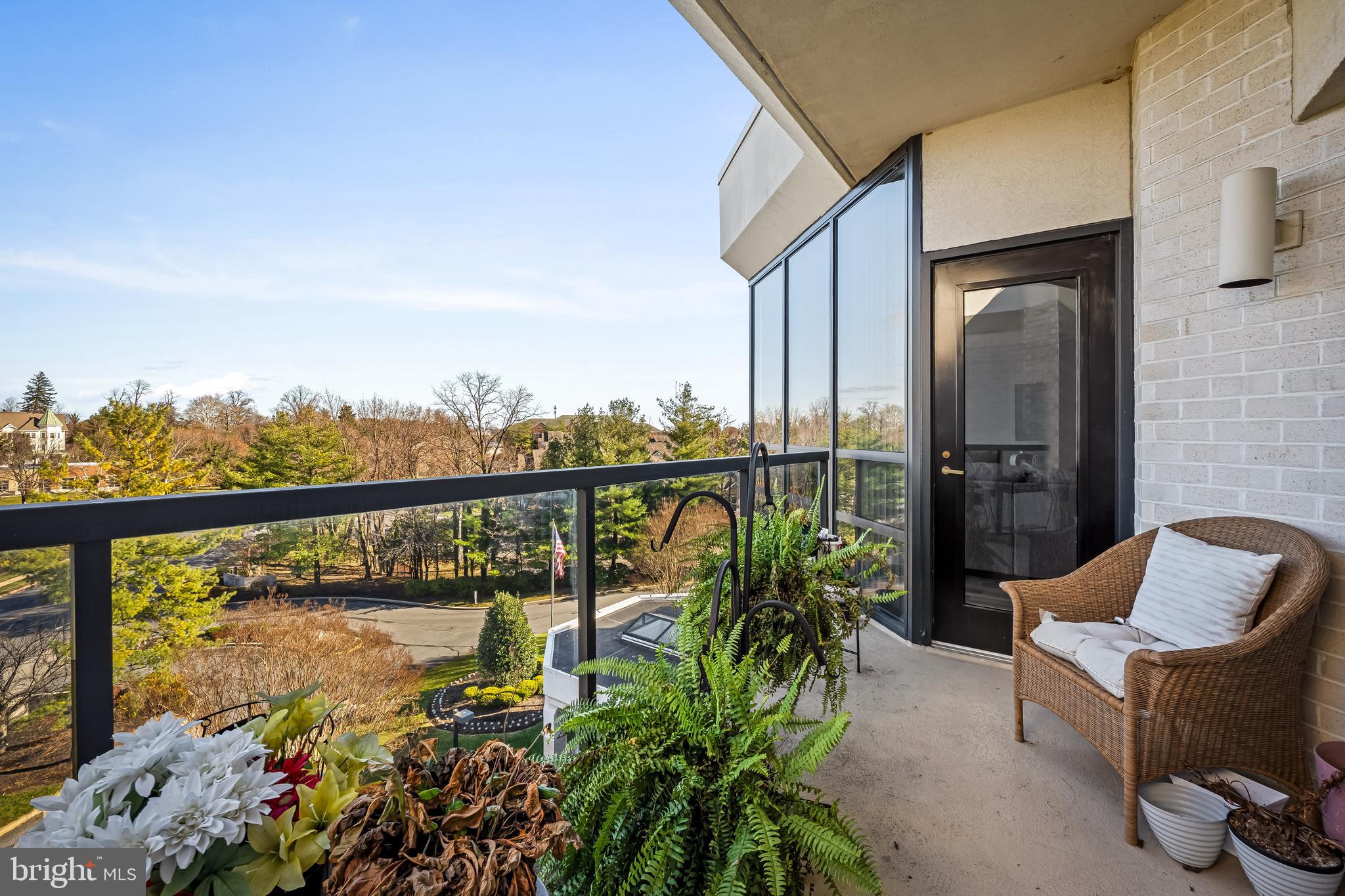 4001 Old Court Road, Unit 509 Baltimore, MD 21208 - Photo 10 of 26 Balcony off Living Area