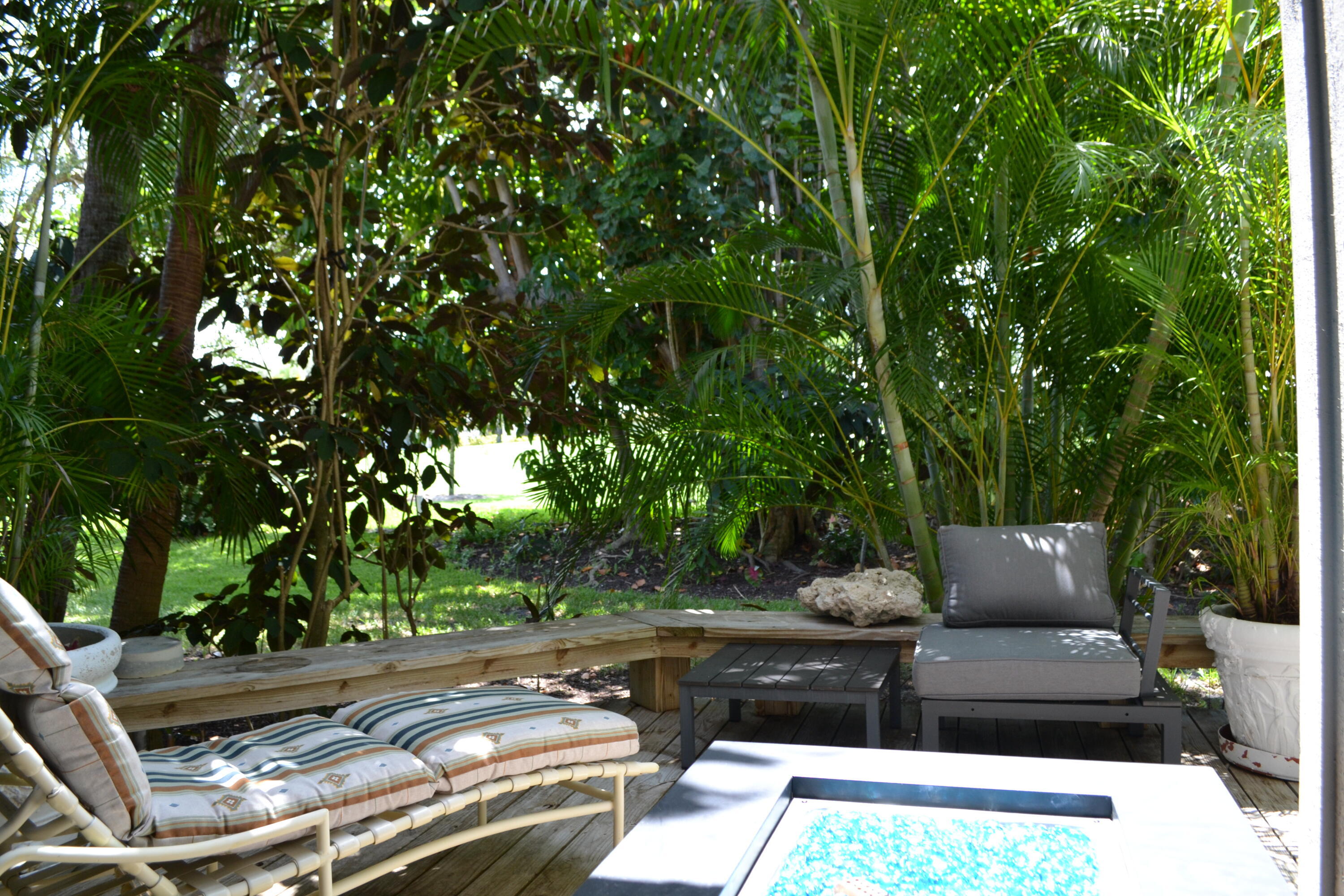 17145 Bay Street Jupiter, FL 33477 - Photo 23 of 43 a view of a yard with plants