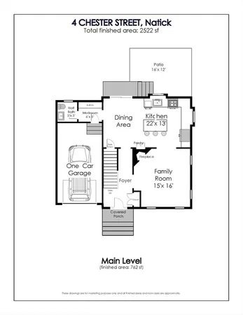 $1,299,000 | 4 Chester Street, Unit 4, Natick, MA 01760