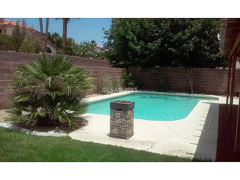 753 Rising Star Drive Henderson, NV 89014 - Photo 4 of 13 Property Photo. BACK YARD WITH POOL