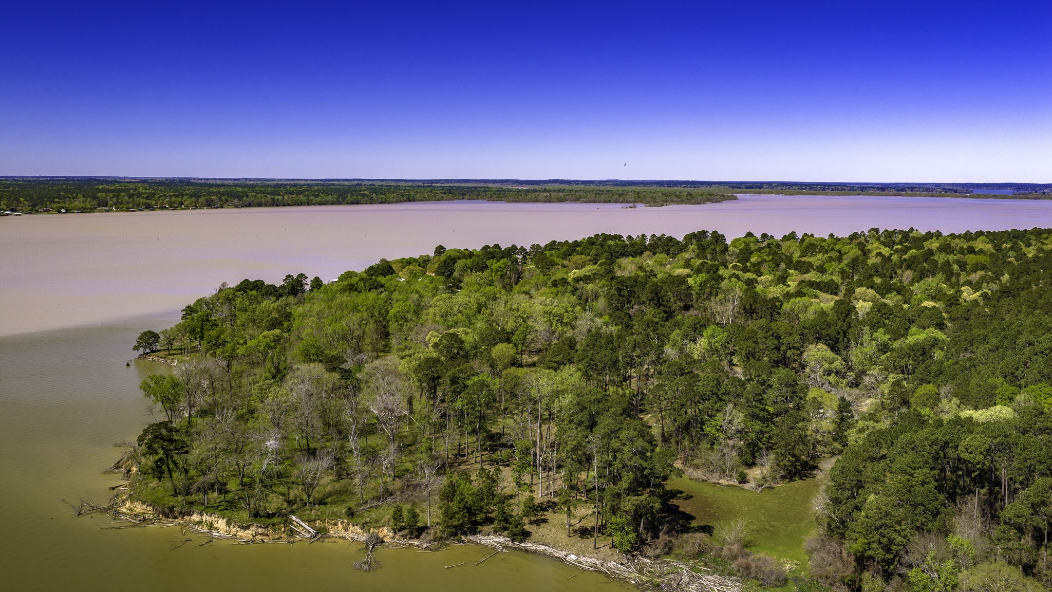 2405 Barrett's Landing Road Trinity, TX 75862 - Photo 16 of 30 a view of a city with a lake view