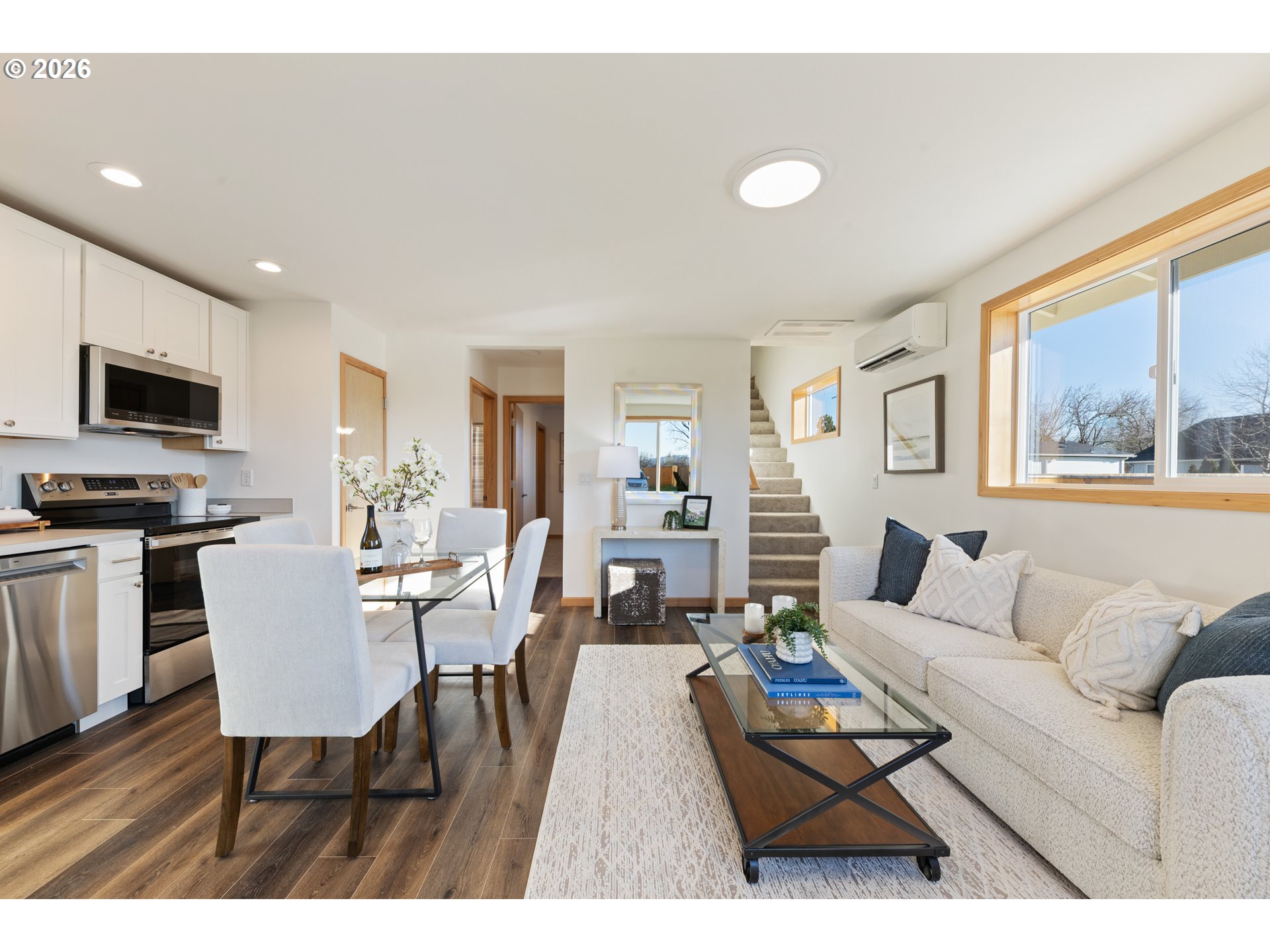 749 ST Charles Street Eugene, OR 97402 - Photo 34 of 37 a living room with furniture and a flat screen tv