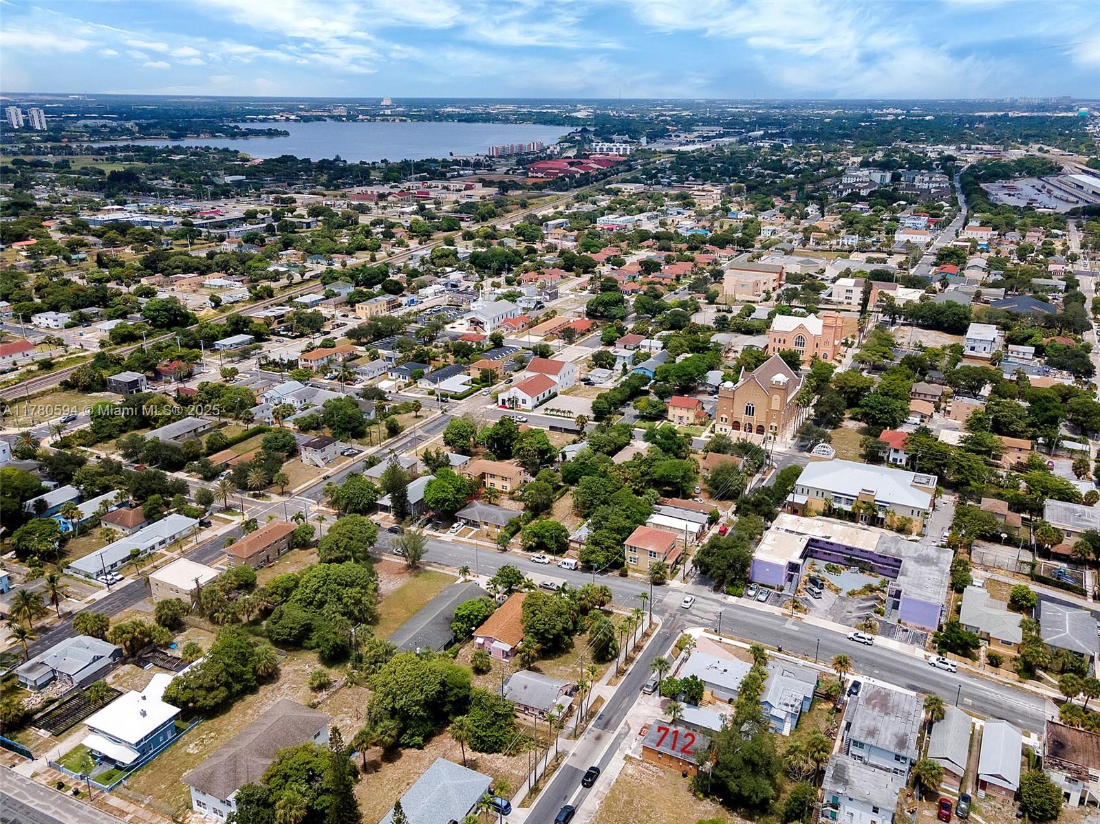 712 Division Avenue West Palm Beach, FL 33401 - Photo 12 of 37 an aerial view of a city