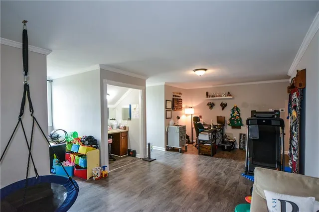 a view of a living room