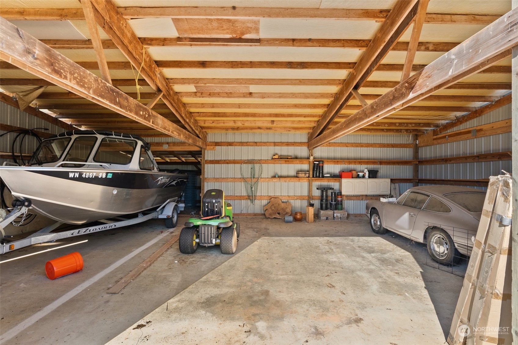 749 Logan Hill Road Chehalis, WA 98532 - Photo 30 of 36 a view of parking garage with cars