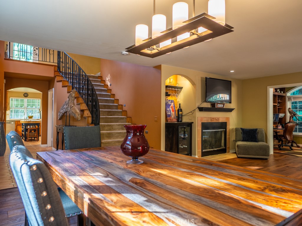 1934 Pasadena Glen Road Pasadena, CA 91107 - Photo 10 of 38 a view of a livingroom with furniture and staircase