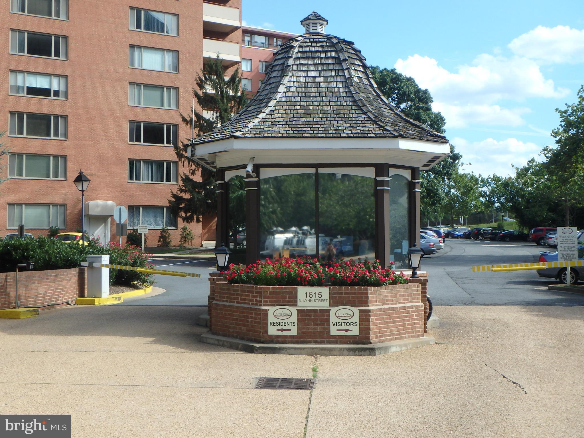 1011 Arlington Boulevard, Unit 627 Arlington, VA 22209 - Photo 25 of 28 RIVER PLACE 24 HR FRONT GATE HOUSE