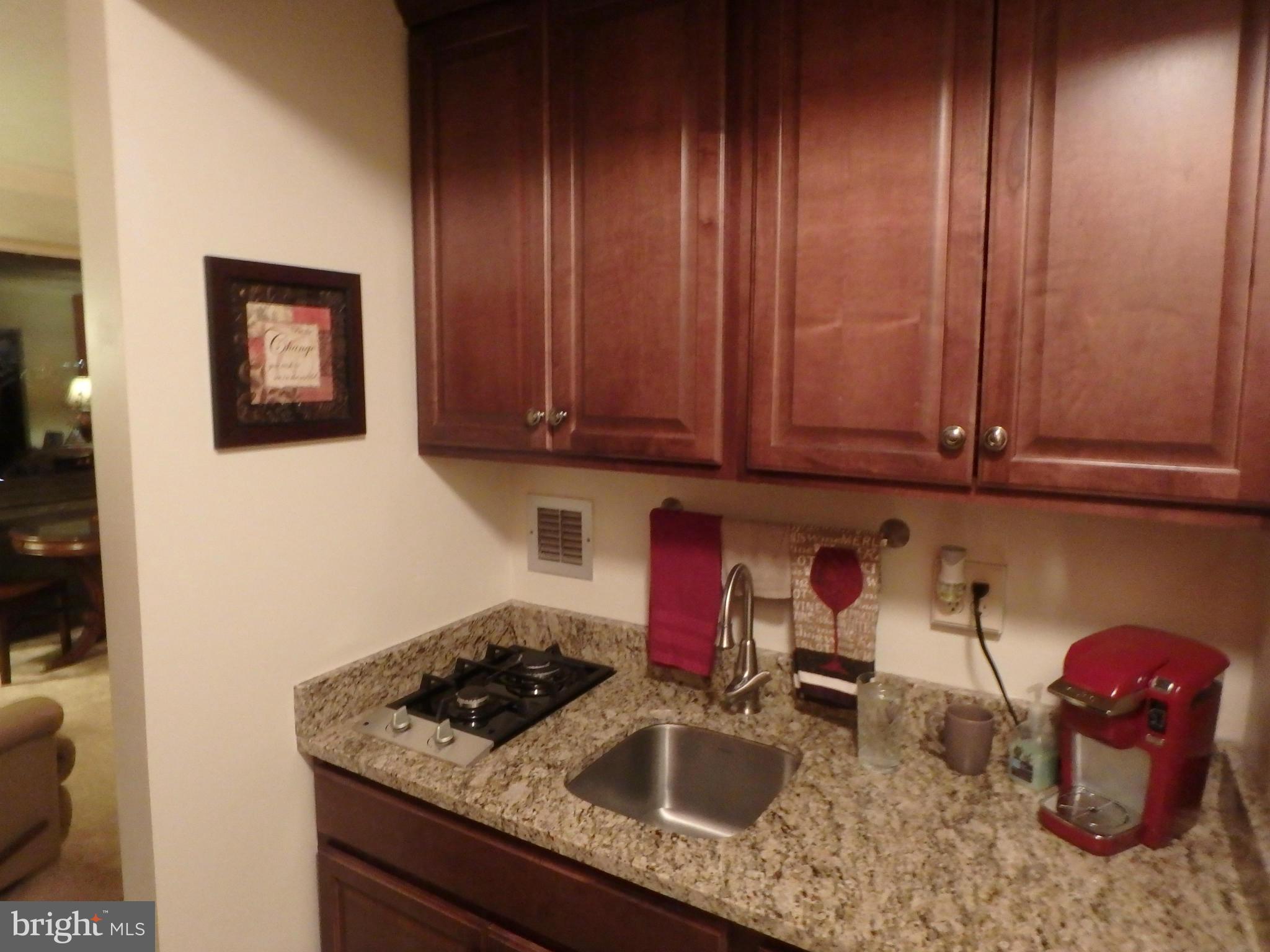 1011 Arlington Boulevard, Unit 627 Arlington, VA 22209 - Photo 5 of 28 CUSTOM WOOD CABINETS W/ GRANITE COUNTER TOPS