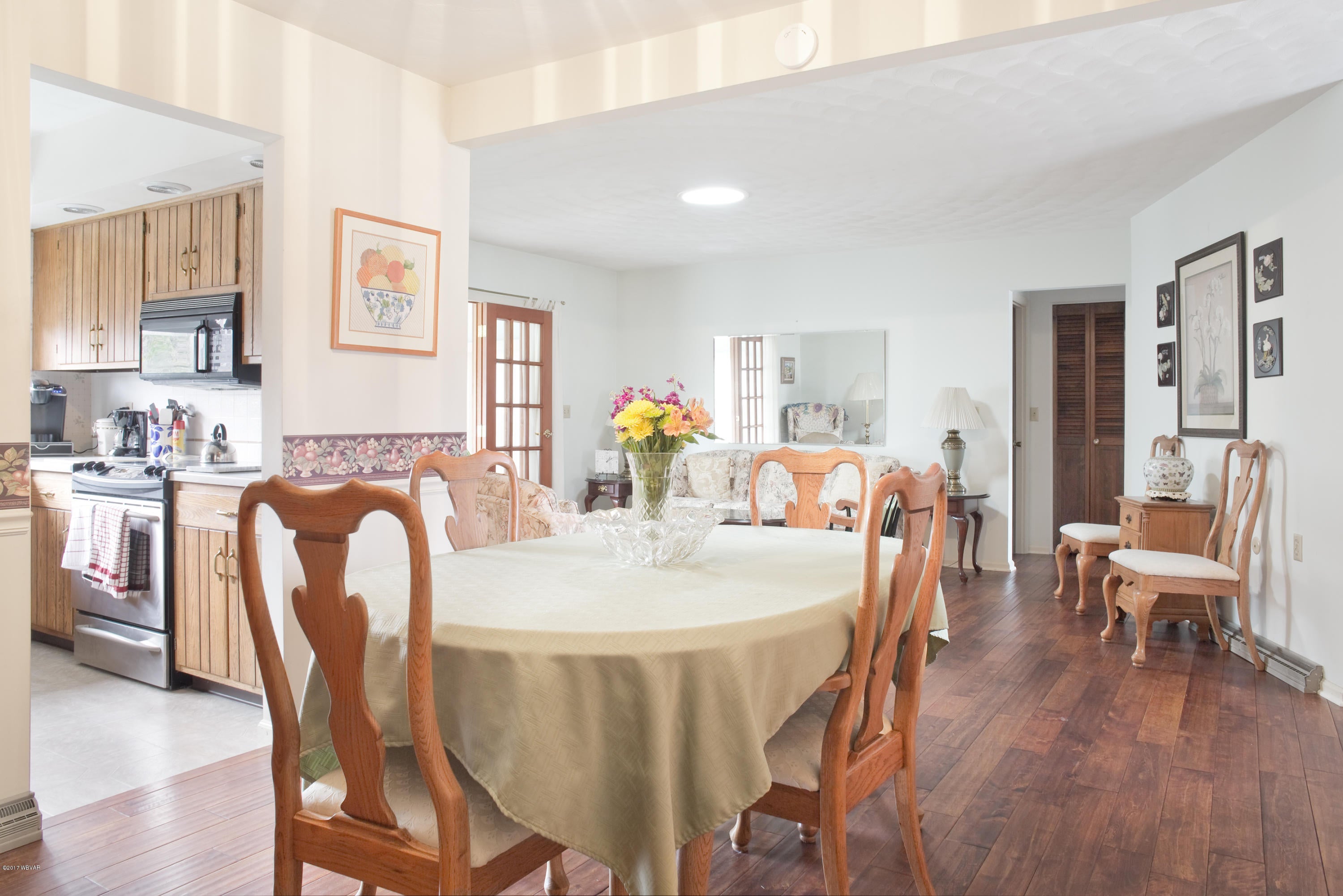 1108 Arthur Road Montoursville, PA 17754 - Photo 11 of 34 Dining room looking to the kitchen and living area