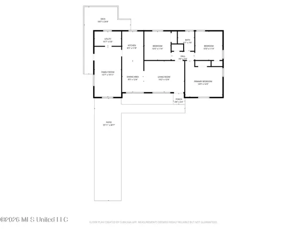 $174,900 | 1912 Carolyn Lane, Pearl, MS 39208