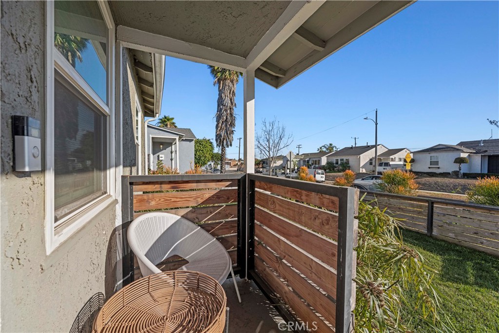 2117 West Corydon Street Compton, CA 90220 - Photo 3 of 40 a view of a balcony with furniture
