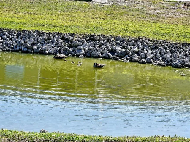 a view of an ocean and beach