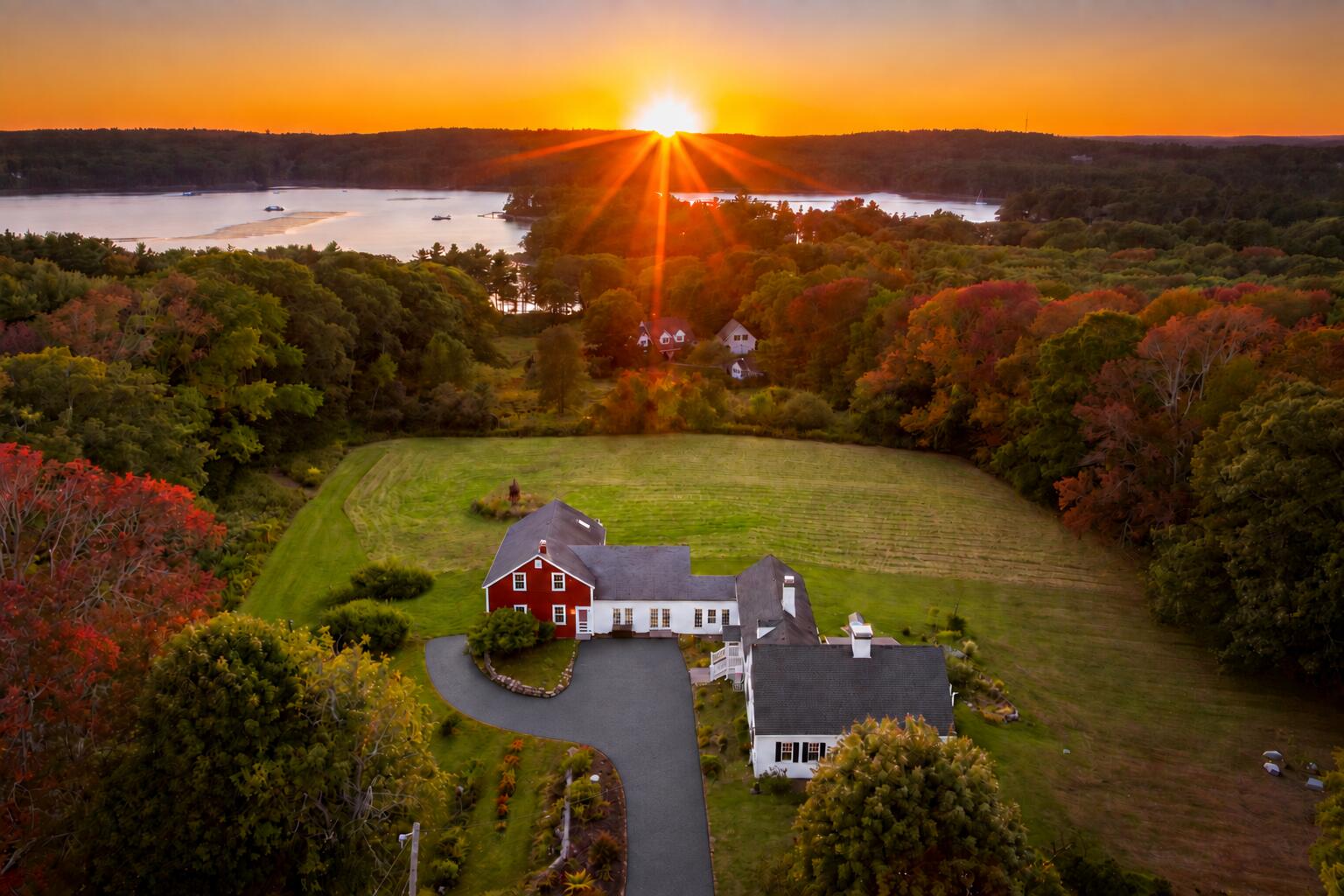 263 Bristol Road Damariscotta, ME 04543 - Photo 1 of 101 Westerly views of Damariscotta River