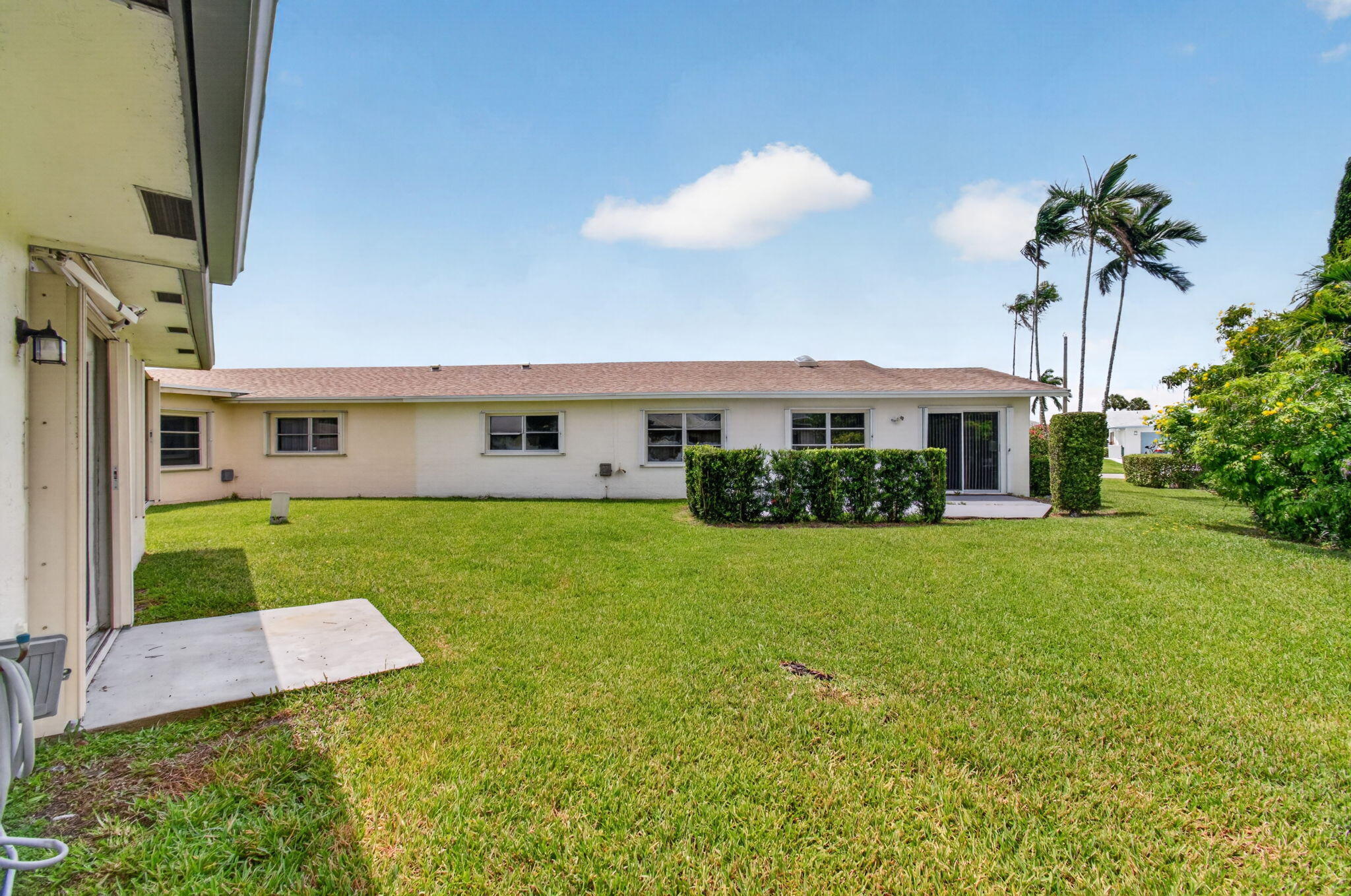 6038 Lasalle Road Delray Beach, FL 33484 - Photo 56 of 84 Back Patio View