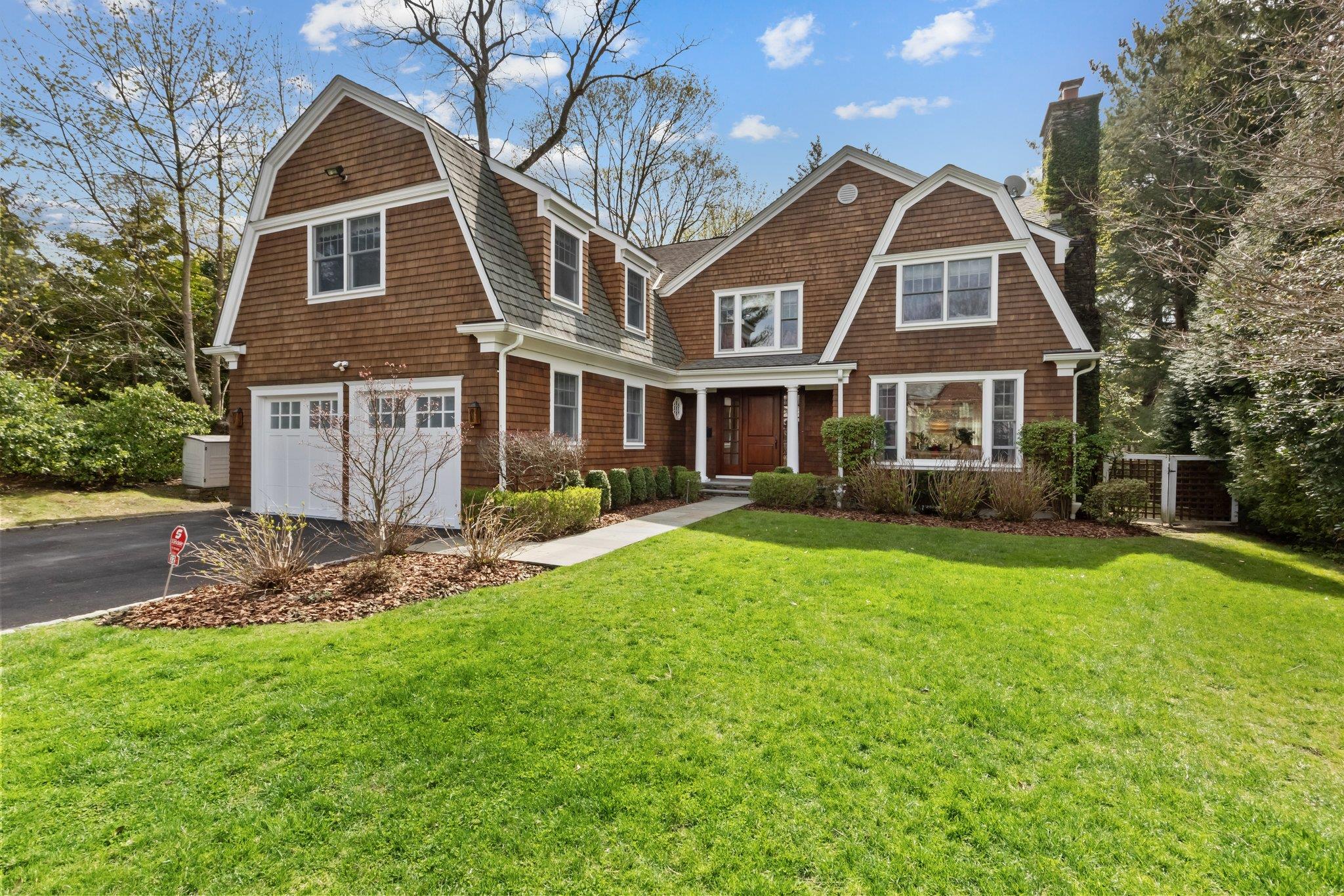 32 Fairview Road Scarsdale, NY 10583 - Photo 1 of 1 Stunning modern farmhouse Colonial nestled on a private .30 acre lot in the heart of Scarsdale's prestigious Grange estate section of Greenacres -- where timeless style meets prime location.