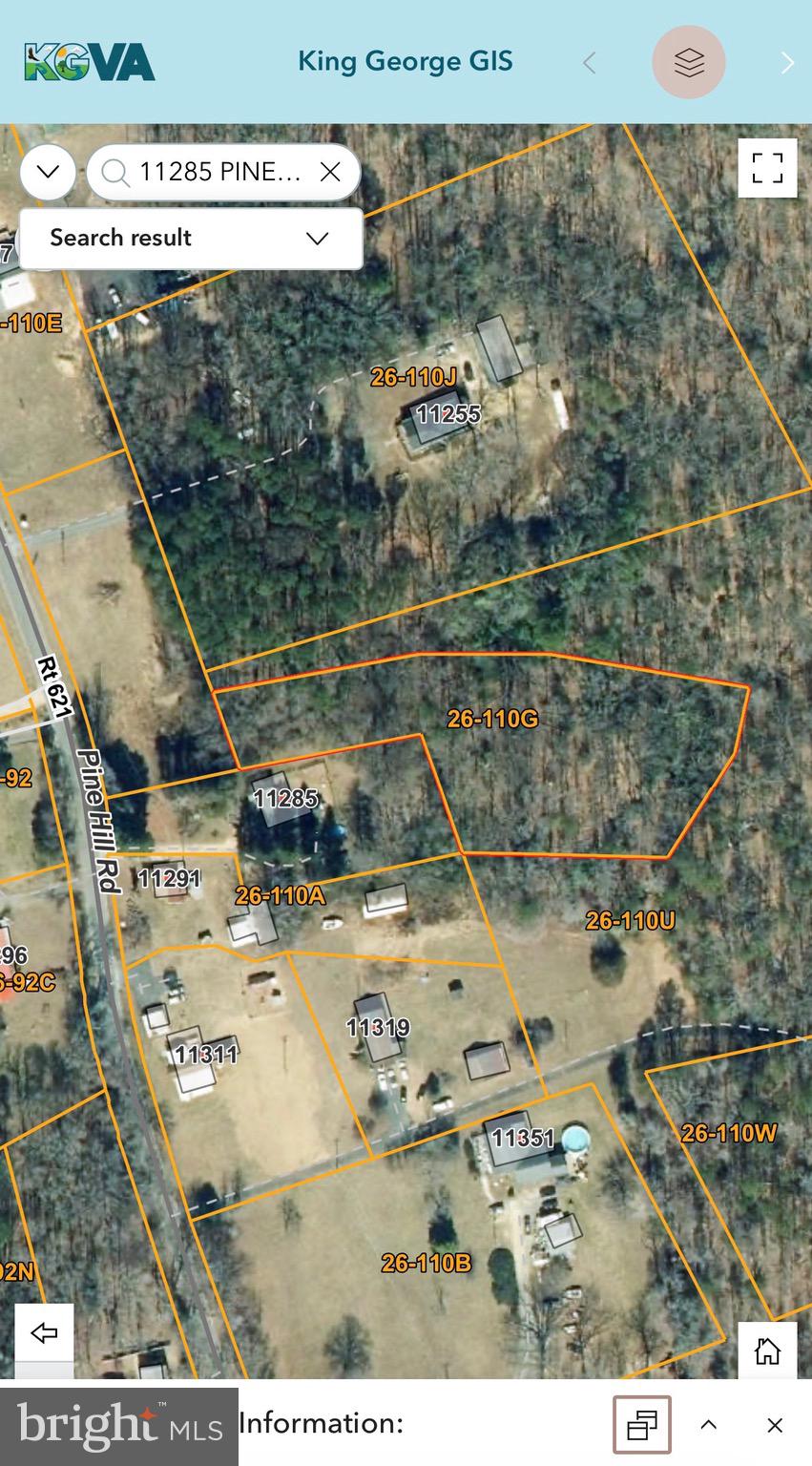 11285 Pine Hill Road King George, VA 22485 - Photo 13 of 13 26-110G adjoining parcel