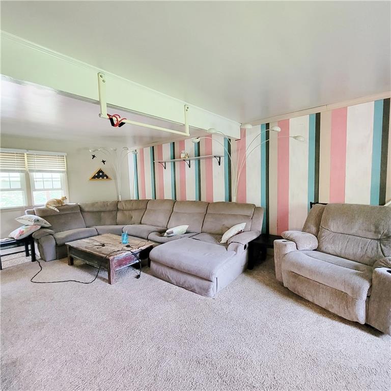 241 Tate Road Hookstown, PA 15050 - Photo 6 of 11 a living room with furniture and a large window