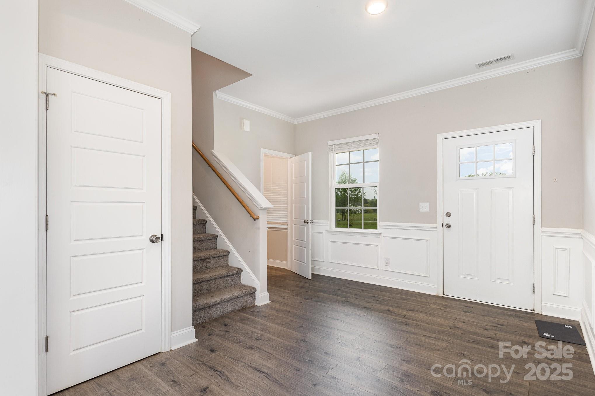 4026 Pigg Mattox Road Monroe, NC 28112 - Photo 4 of 31 a view of entryway with wooden floor