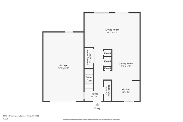 $625,000 | 10725 East Broadway Avenue, Spokane Valley, WA 99206
